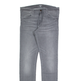 CARHARTT WIP Rebel Pant Mens Jeans Grey Slim Skinny Stone Wash W32 L32