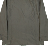 CANDA Quilted Lined Mens Coat Green L