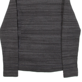 THE NORTH FACE Womens Fleece Jacket Black Striped S