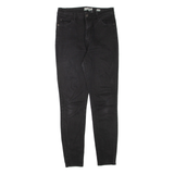 BENCH Womens Jeans Black Regular Skinny W32 L31