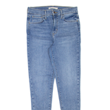 LEVI'S 720 High Rise Womens Jeans Blue Regular Skinny Stone Wash W28 L30