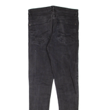 FIRETRAP Mens Jeans Black Regular Skinny W32 L31
