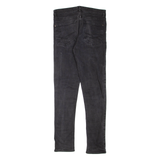 FIRETRAP Mens Jeans Black Regular Skinny W32 L31