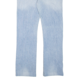 VERSACE JEANS COUTURE Womens Jeans Blue Regular Straight Stone Wash W32 L31