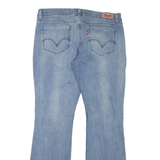 LEVI'S 524 Too Superlow Womens Jeans Blue Regular Bootcut Stone Wash W32 L32