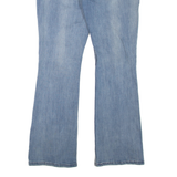 LEVI'S 524 Too Superlow Womens Jeans Blue Regular Bootcut Stone Wash W32 L32