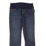 GAP Foldover Waist Womens Jeans Blue Regular Bootcut W32 L32