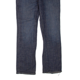 GAP Foldover Waist Womens Jeans Blue Regular Bootcut W32 L32