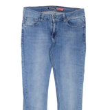 HILFIGER DENIM Womens Jeans Blue Regular Skinny Stone Wash W32 L27