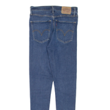 LEVI'S Mile High Womens Jeans Blue Regular Skinny Stone Wash W27 L29