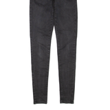 LEVI'S 720 Womens Jeans Black Regular Skinny W24 L29