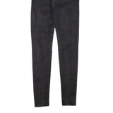 LEVI'S 720 Womens Jeans Black Regular Skinny W24 L29