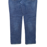 CALVIN KLEIN JEANS Womens Jeans Blue Regular Tapered Stone Wash W34 L31