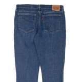 LEVI'S Womens Jeans Blue Regular Tapered Stone Wash W31 L27