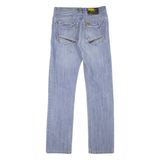 BUCK ROGER Mens Jeans Blue Slim Straight W30 L33