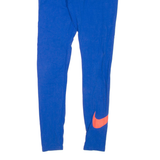 NIKE Womens Leggings Blue Skinny S W24 L28