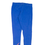 NIKE Womens Leggings Blue Skinny S W24 L28