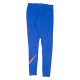 NIKE Womens Leggings Blue Skinny S W24 L28