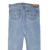 LEVI'S 505 Jeans Mens Blue Regular Straight Stone Wash W40 L30
