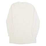 REFORMATION Womens Jumper Dress Cream Knit Long Sleeve Knee Length XS