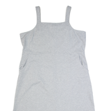 EDDIE BAUER Womens Day Dress Grey Sleeveless Midi XL