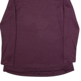 VAN HEUSEN Womens Jumper Dress Purple Long Sleeve Short S