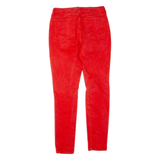 BODEN Womens Trousers Red Regular Skinny W28 L31