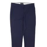 J.CREW Bi-stretch Womens Trousers Blue Regular Tapered W28 L28