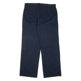 GAP Womens Trousers Blue Loose Straight W34 L34