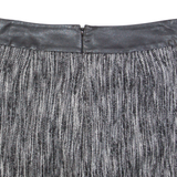 CALVIN KLEIN Womens Straight Skirt Black Short M