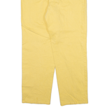 LAUREN RALPH LAUREN Womens Jeans Yellow Regular Tapered W29 L27