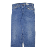 LEVI'S Irregular Mens Jeans Blue Straight 90s Stone Wash W33 L31