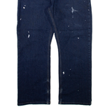 DICKIES Mens Jeans Blue Regular Straight W36 L30