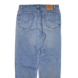 LEVI'S Mens Jeans Blue Relaxed Straight Stone Wash W38 L32