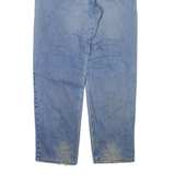 LEVI'S Mens Jeans Blue Relaxed Straight Stone Wash W38 L32