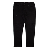 DKNY Mens Jeans Black Regular Straight W36 L32