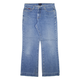 TOMMY HILFIGER Womens Jeans Blue Regular Bootcut Stone Wash W31 L28