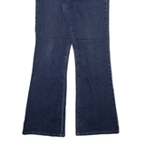 CALVIN KLEIN JEANS Womens Jeans Blue Regular Flared W28 L30