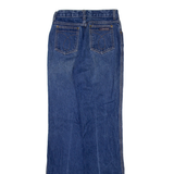 CALVIN KLEIN Womens Jeans Blue Slim Straight W23 L31
