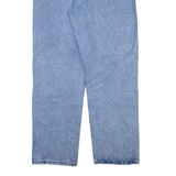 WRANGLER Mens Jeans Blue Regular Straight Stone Wash W36 L32