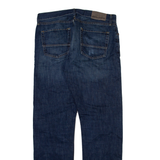 NAUTICA Mens Jeans Blue Regular Straight Stone Wash W34 L34