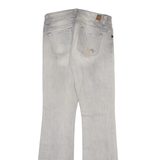 GUESS JEANS Womens Jeans Grey Regular Bootcut Stone Wash W27 L33