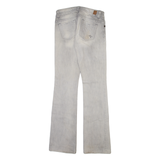 GUESS JEANS Womens Jeans Grey Regular Bootcut Stone Wash W27 L33