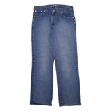 TOMMY HILFIGER Womens Jeans Blue Regular Straight Stone Wash W30 L28