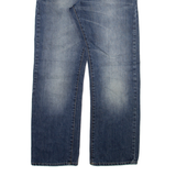 LEE Mens Jeans Blue Regular Straight Stone Wash W30 L30