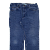 LEE Mens Jeans Blue Regular Straight Stone Wash W34 L30