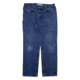 LEE Mens Jeans Blue Regular Straight Stone Wash W34 L30