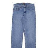LEE Mens Jeans Blue Slim Straight Stone Wash W30 L36