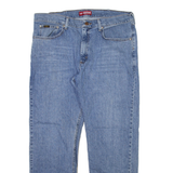LEE Mens Jeans Blue Regular Straight W36 L28