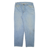LEE Mens Jeans Blue Regular Straight W34 L30